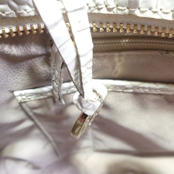 🩷Brahmin White Leather Handbag  NWT - Picture 9 of 10